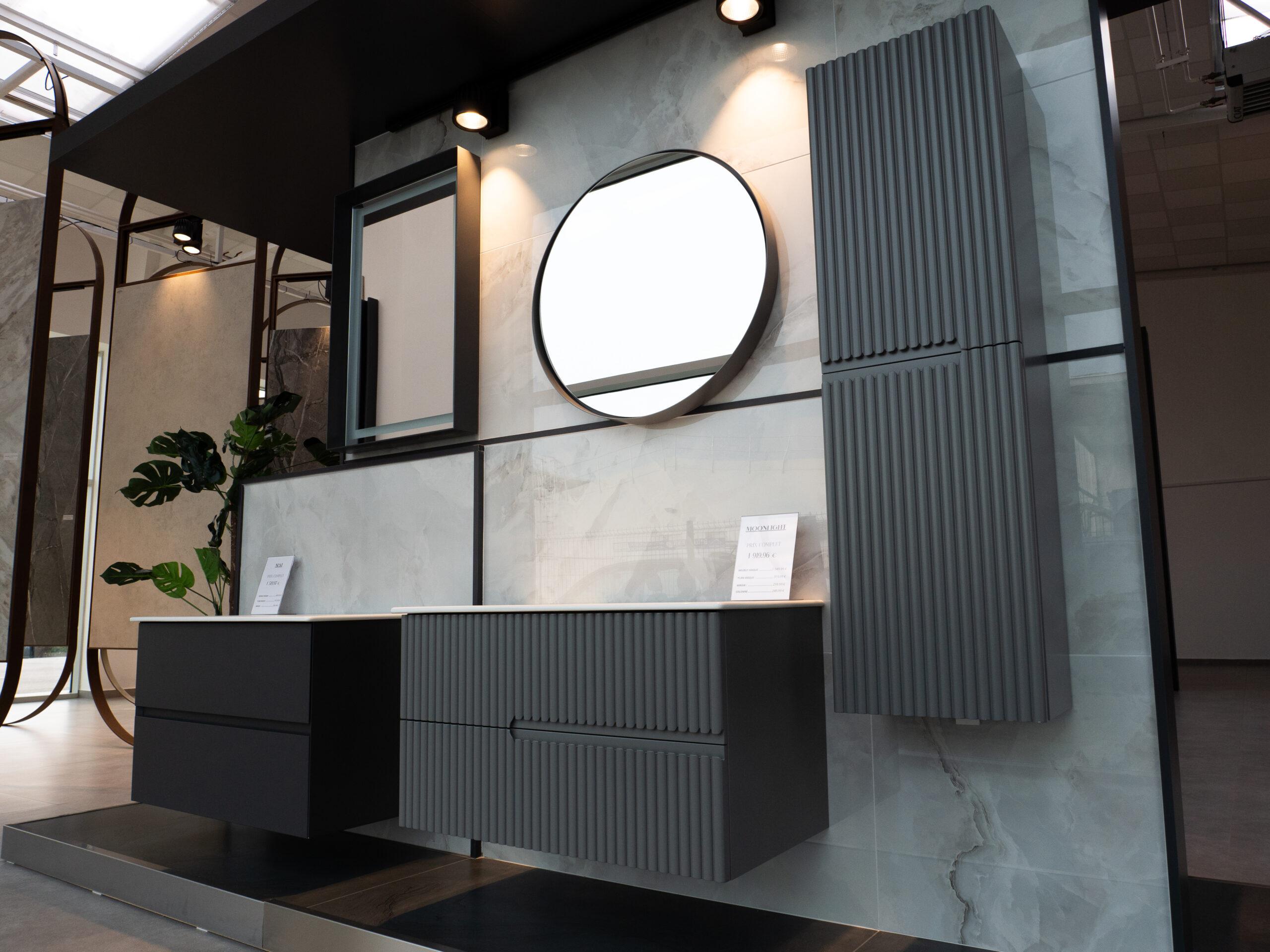 Photo Showroom exposition meubles salle de bain