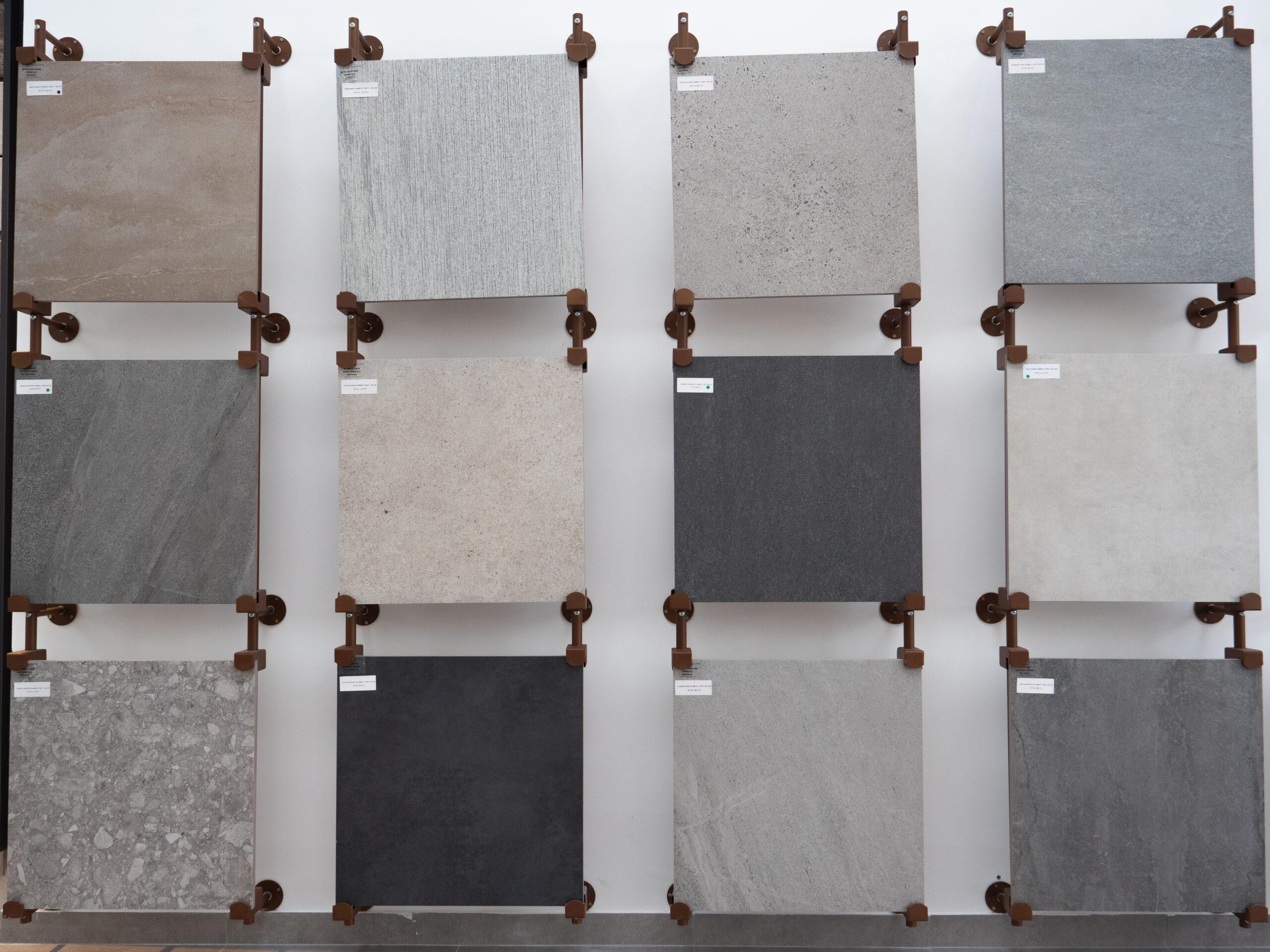 Présentation différent type de carrelage